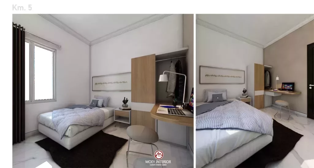 Jasa-desain-interior-kost-apartemen-pak-ardiansyah-dramaga-bogor-6