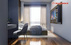 Bpk. Anthon Chandra Design Interior Apt. Lloyd kamar tidur utama