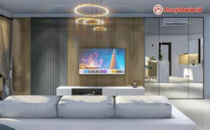 Bpk. Anthon Chandra Design Interior Apt. Lloyd ruang nonton