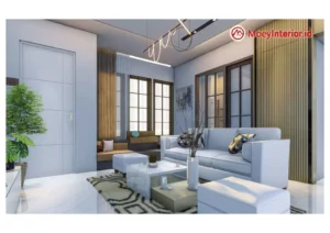 Bpk. Simanungkalit Design dan Penawaran Interior ruang keluarga