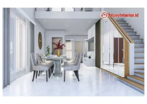 Design dan Pembuatan interior rumah ruang makan