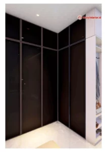 Ibu Anna Design interior lemari kamar