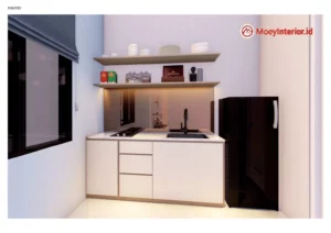 Ibu Anna Design interior ruang dapur kecil