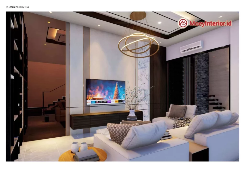 Ibu Anna Design interior ruang tamu