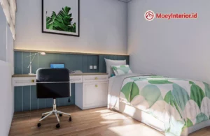 Ibu Sinta Detail Design dan penawaran Interior kamar tidur 2