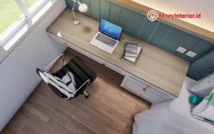 Ibu Sinta Detail Design dan penawaran Interior kamar tidur kerja