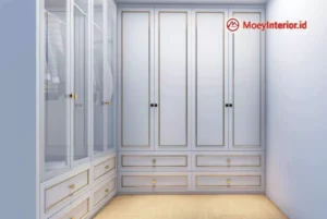 Ibu Sinta Detail Design dan penawaran Interior lemari