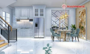 Ibu Sinta Detail Design dan penawaran Interior ruang makan
