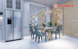 Ibu Sinta Detail Design dan penawaran Interior ruang makan kitchen