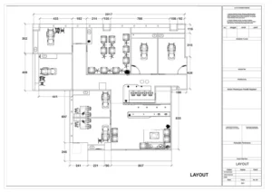 Layout Klinik Pandawa Design Interior