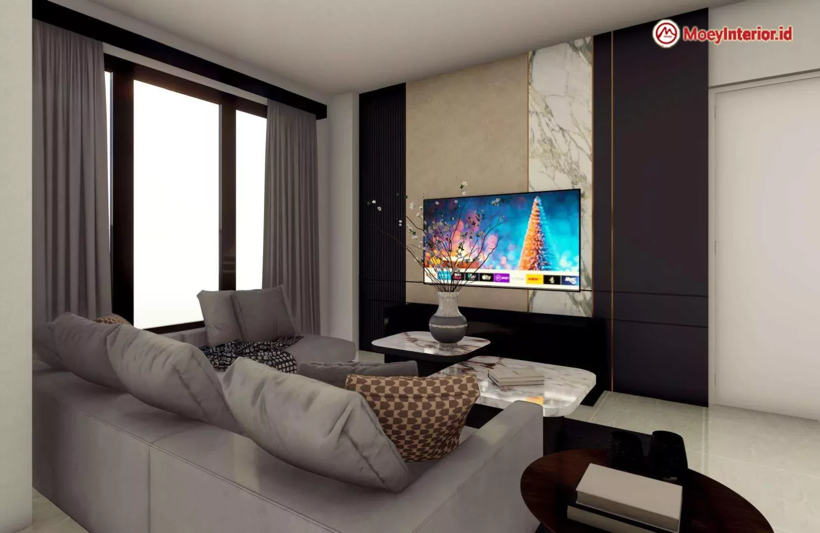 desain interior apartement p handi 3