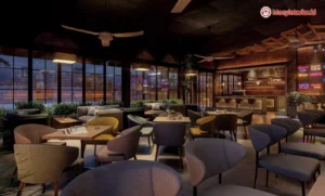 portofolio desain dan bangun interior cafe meeting room