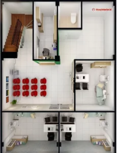 portofolio jasa interior klinik husada 2