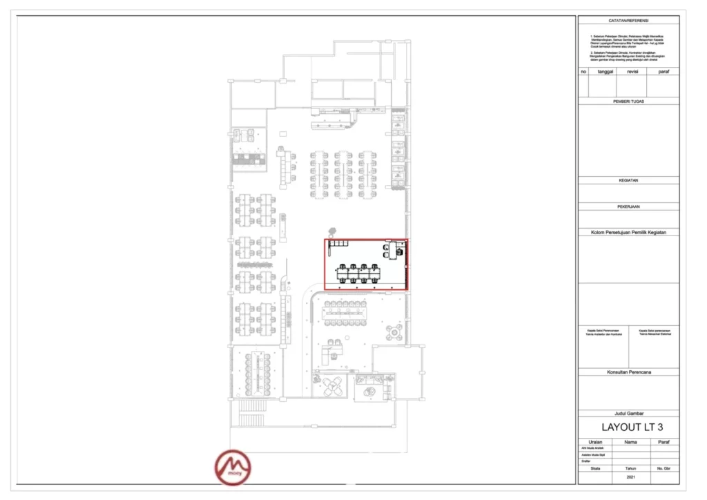 DESAIN INTERIOR KANTOR KEMENAG GEDUNG ISPEKTORAT LT 3,4,5