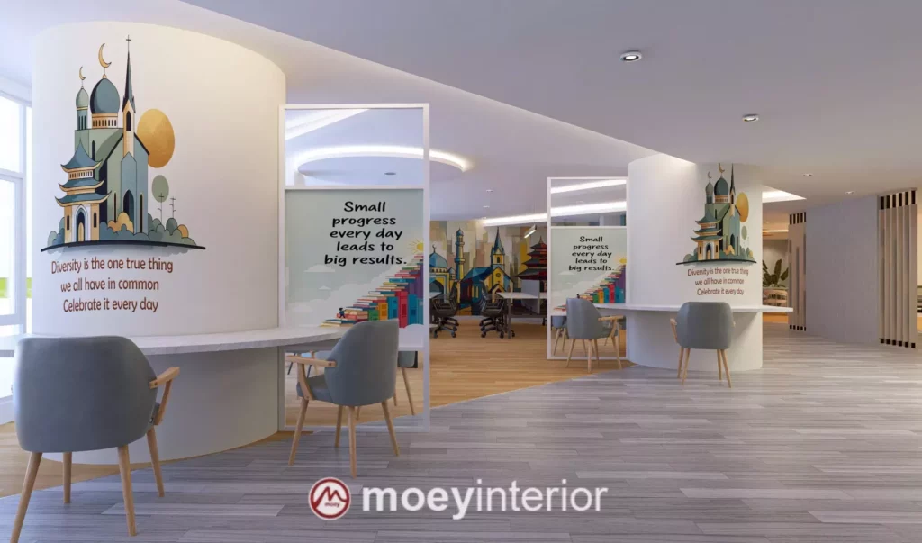 DESAIN INTERIOR KANTOR KEMENAG GEDUNG ISPEKTORAT LT 3,4,5