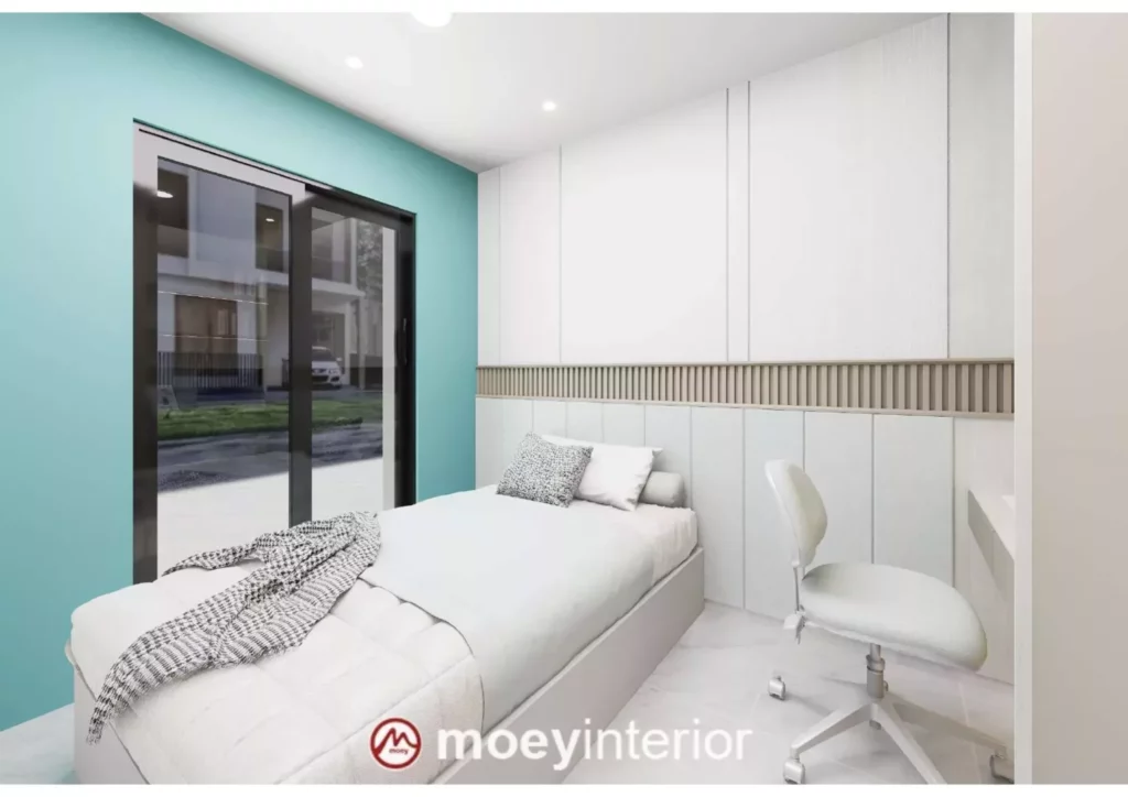 desain interior kamar tidur Pak Risdianto