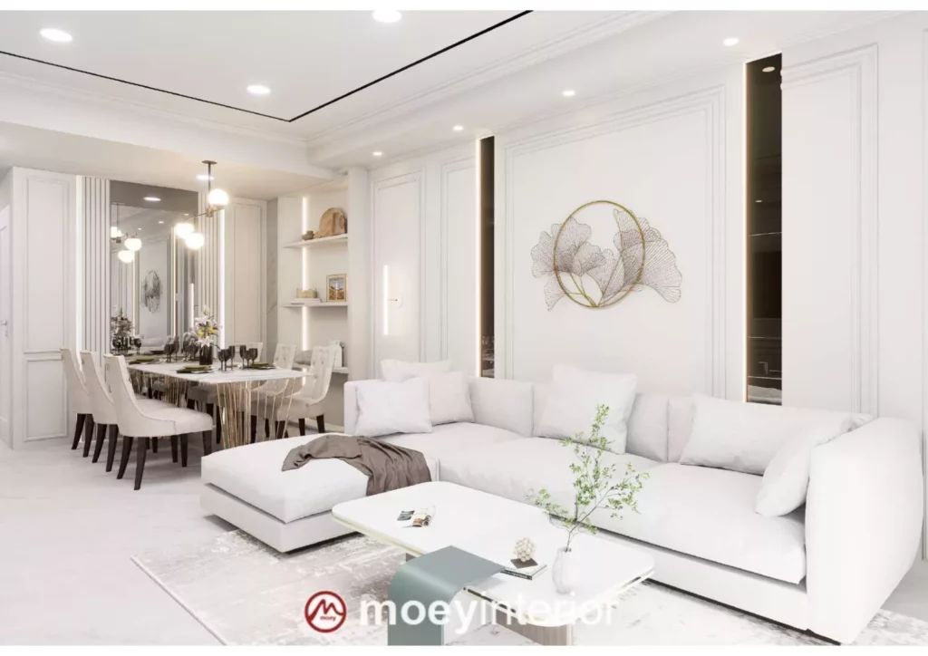 desain interior ruang tamu Pak Risdianto