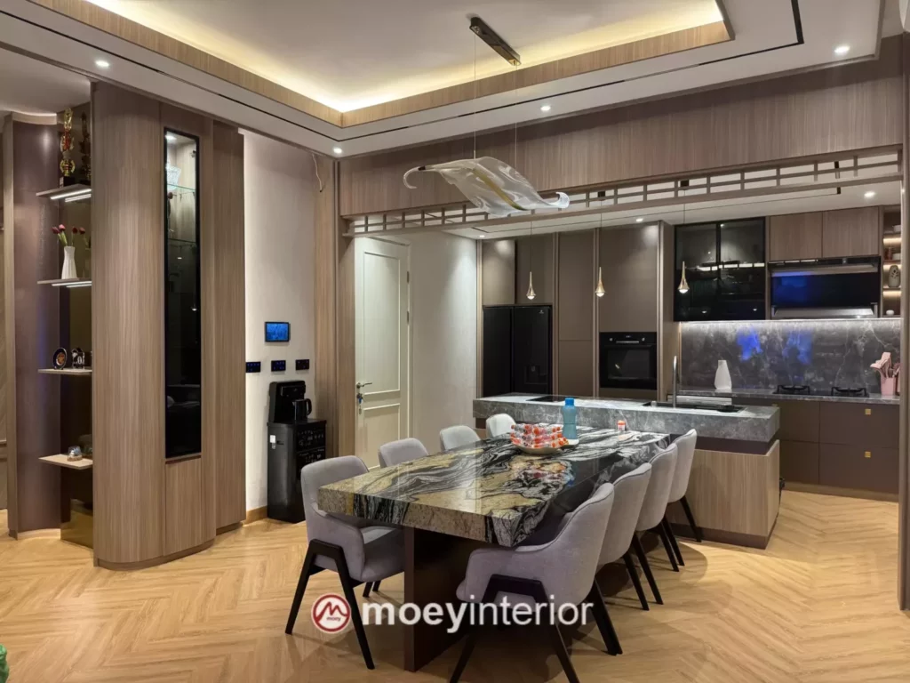 foto rumah interior ruang makan dapur 2