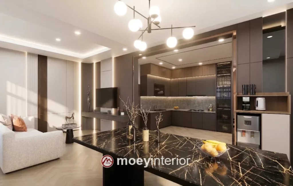 interior kitchen meja makan p hendri