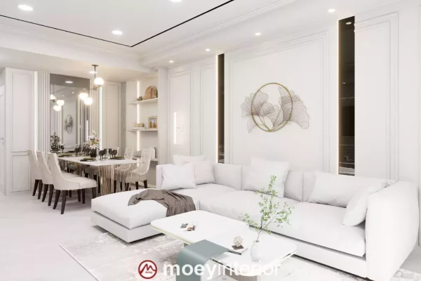 desain interior ruang tamu Pak Risdianto